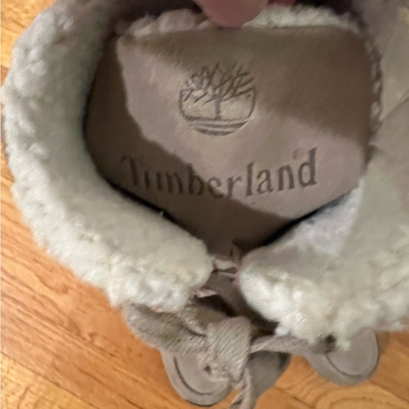 Timberland Women Tall Waterproof Taupe Boots - Picture 6 of 9